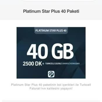 Turkcell'in Önerdiği Yeni Paketler