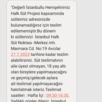 İBB Halk Süt Dağıtımında Yalanlar Ve İlgisizlik
