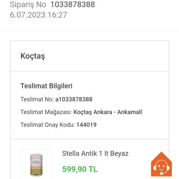 Koçtaş Sipariş İptali Yapmama Rağmen Ücretin Yatması