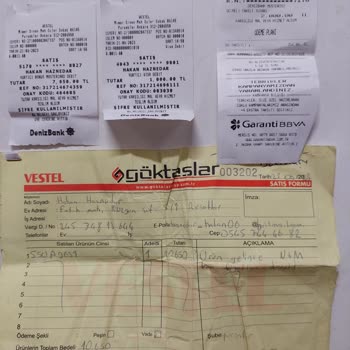 Göktaşlar Vestel Bayii Üründe Gecikme.