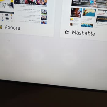 Samsung TV Panel Arızası Ekranda Beyaz Halkalar Oluşması