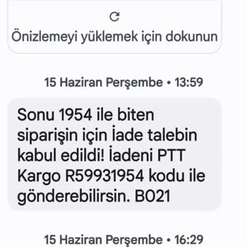 Gardrops İade Ettiğim Ürünün Para İadesi Gerçekleşmedi