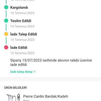 MNG Kargoda Ürünüm Kırıldı