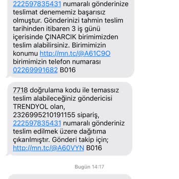 MNG Kargo Çınarcık Şube İşini Yapmıyor Çağrı Merkeziyse İşe Yaramaz