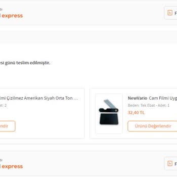 Trendyol Express Kargonun Teslimi Yapmadan Ürünü Bina Girişine Atması