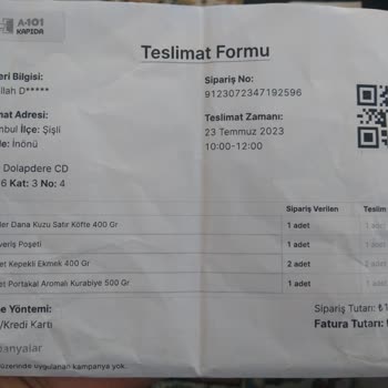 A101 Eksik Ürüne, Tam Para Alıyorlar