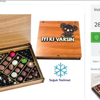 Miss Çikolata Görseldeki Ürün Yanıltıcı
