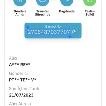 Epttavm Kargo Takibi