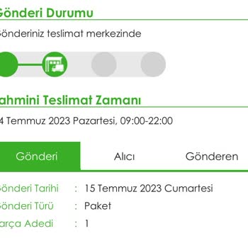Kolay Gelsin 9 Gündür Ulaşamadığım Kargom