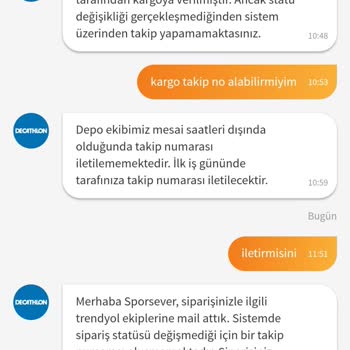 Trendyol Ve Decathlon Arasında Tutarsızlık