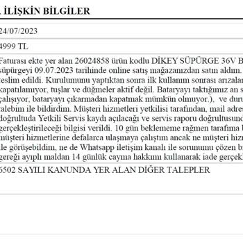 A101 Online İade Süreci