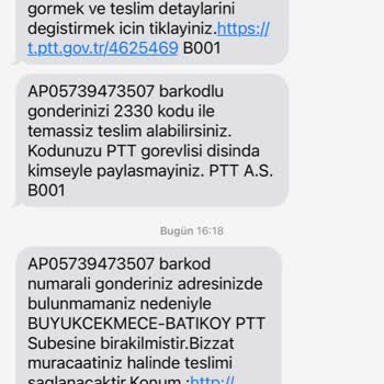 Arçelik'ten Aldığım Klimayı PTT Kargo Evde Olmama Rağmen Getirmiyor.