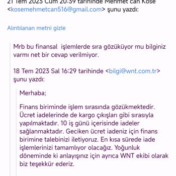iPhone Ürün İadesi Ve Para Geri Yatmaması