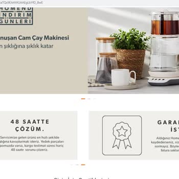 Homend Smart Aır Fryday 2503H Ürünü Arızalı