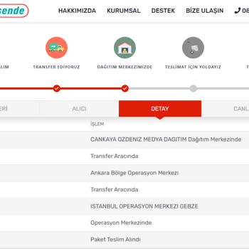 KARGOMsende Kargo Dağıtıma Çıkarılmama Sorunu