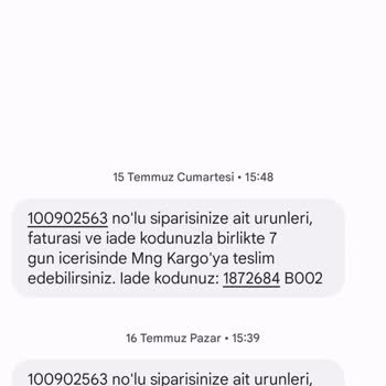 Modanisa Ürün İade Ücretini Eksik Yatırdı