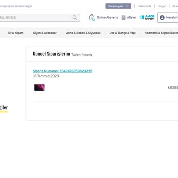 A101 TV Teslim Sorunu