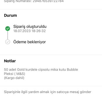 Sinemdizayn Ödemesini Aldıktan Sonra Cevap Vermiyor Sipariş Ulaşmıyor