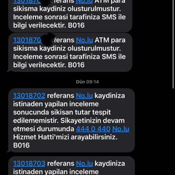 Yapı Kredi Bankası ATM De Param Sıkıştı