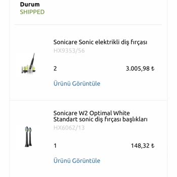 Philips Ev Aletleri Philips Diş Fırçaları Küflendi.