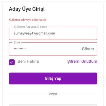 Kariyer Net Şifremi Doğru Girdiğim Halde Yanlış Uyarısı Veriyor