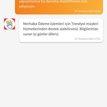 Trendyol Pos Cihazı Kategori Yanlışlığı