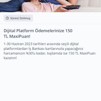 İş Bankası Kampanya Puanımı Yüklemiyor