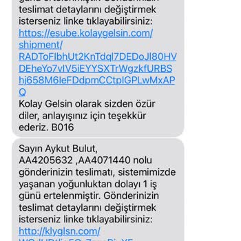 Kolay Gelsin Amazon Üzerinden Aldığım Ürünler Kolay Gelsin Kargo İle Gelmiyor