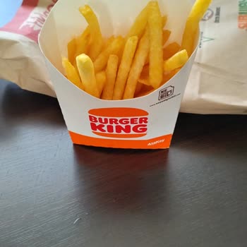 Burger King Patates Porsiyon Küçüklüğü