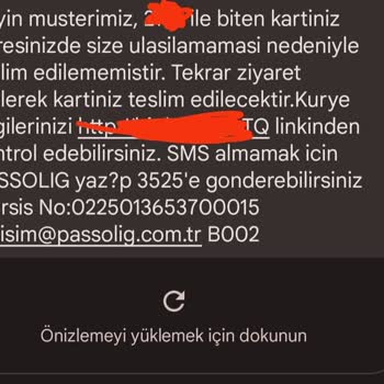 Passolig Kart Adresinizde Size Ulaşılamadı Mesajı