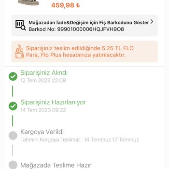 FLO Ayakkabı FLO Online Kargo