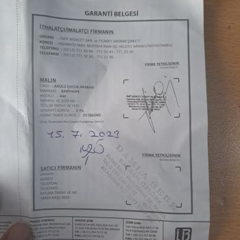 Babyhope 444 Akülü Araç Teker Hatası