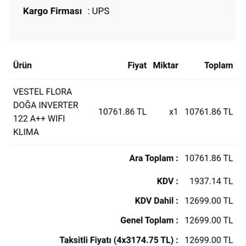 Vestel Bir Günde 2500 TL Fiyat Artışı