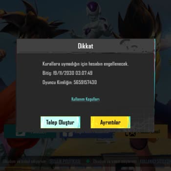 PUBG (Pubgmobile.com) Ban Yedim Ama Hile Kullanmadım