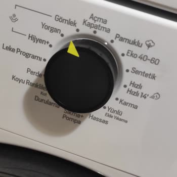 Arçelik Program Seçici Okunmuyor