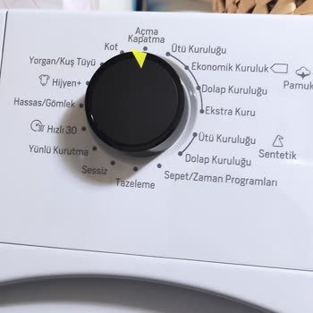 Arçelik Program Seçici Okunmuyor
