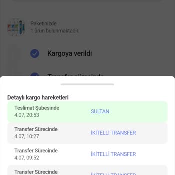 Aras Kargo Tekirdağ Saray Şubesi İade Kargomu Parayla Geri Almamı İstiyor.
