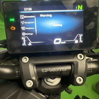 CFMOTO Motorda Atışa Işığı Yanması