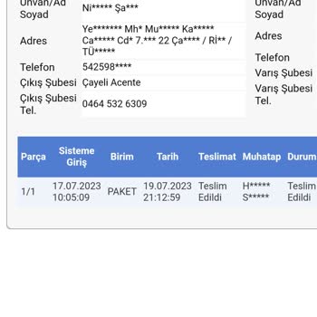 Sürat Kargo Ürünüm Kayıp Ve Bana Teslim Edilmedi