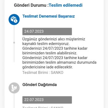 MNG Kargo Kargo Teslim Edilmedi