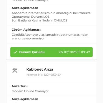 4 Gün Süren Kablo Net Arızaları Ve İlgilenilmemesi