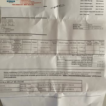 Vestel TV Ürün İadesi