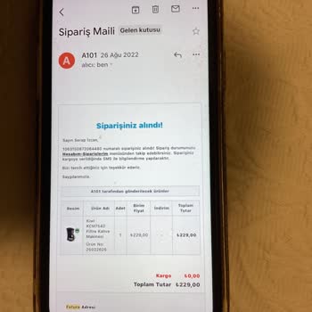 A101 1 Senedir Fatura Gelmedi