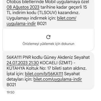 Güney Akdeniz Seyahat Biletimi Ne İptal Ettiler Ne De Açığa Aldılar.