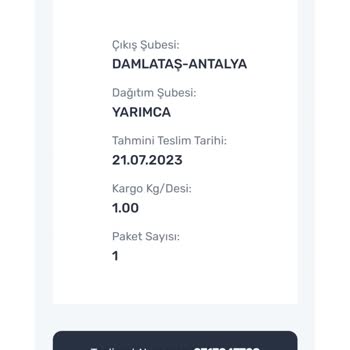 Aras Kargo Paketi Kabul Etmeme Yalanı