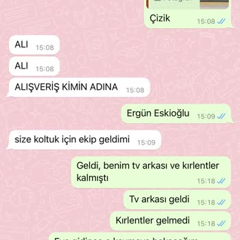 İstikbal Şirinevler Altunbaş Şube Kusurlu Ürünü Değiştirmiyor