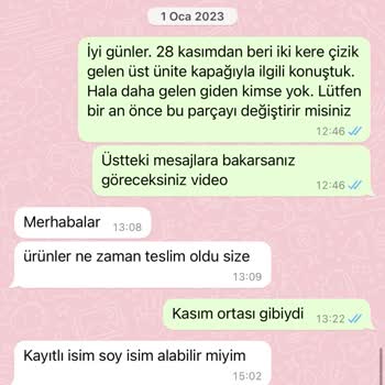 İstikbal Şirinevler Altunbaş Şube Kusurlu Ürünü Değiştirmiyor