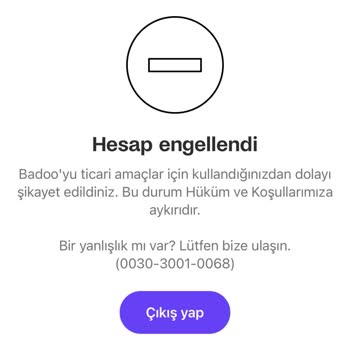Badoo.com Durduk Yere Engel Yeme İftiraya Uğrama