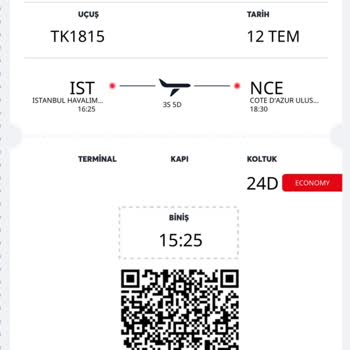 Türk Hava Yolları İptal Ettiği Biletten Doğan Zararı Karşılamıyor.