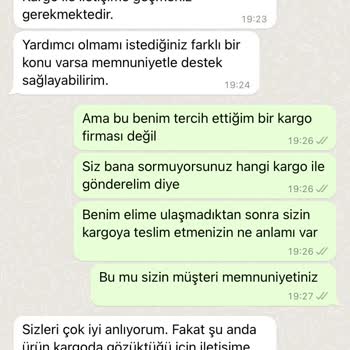 Dyson Ve Kolay Gelsin Ulaşmayan Sipariş, İlgisizlik